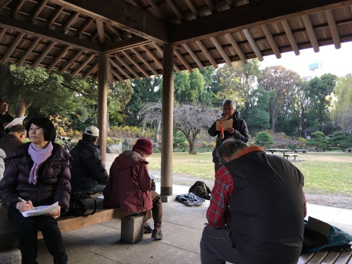 今日の野鳥の記録をかく