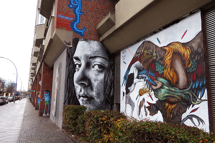 Urban Nation Museum近郊の作品