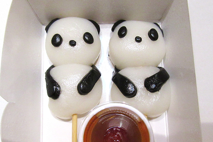 パンダのみたらし団子