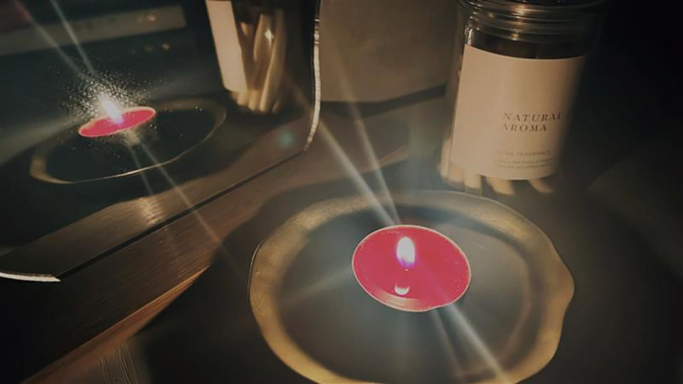 アロマキャンドル