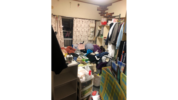 before がこちら(断捨離開始2時間くらい経過したとき)